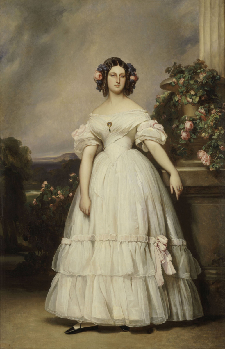 Franz Xaver Winterhalter. Le portrait de la princesse Clémentine d'Orléans