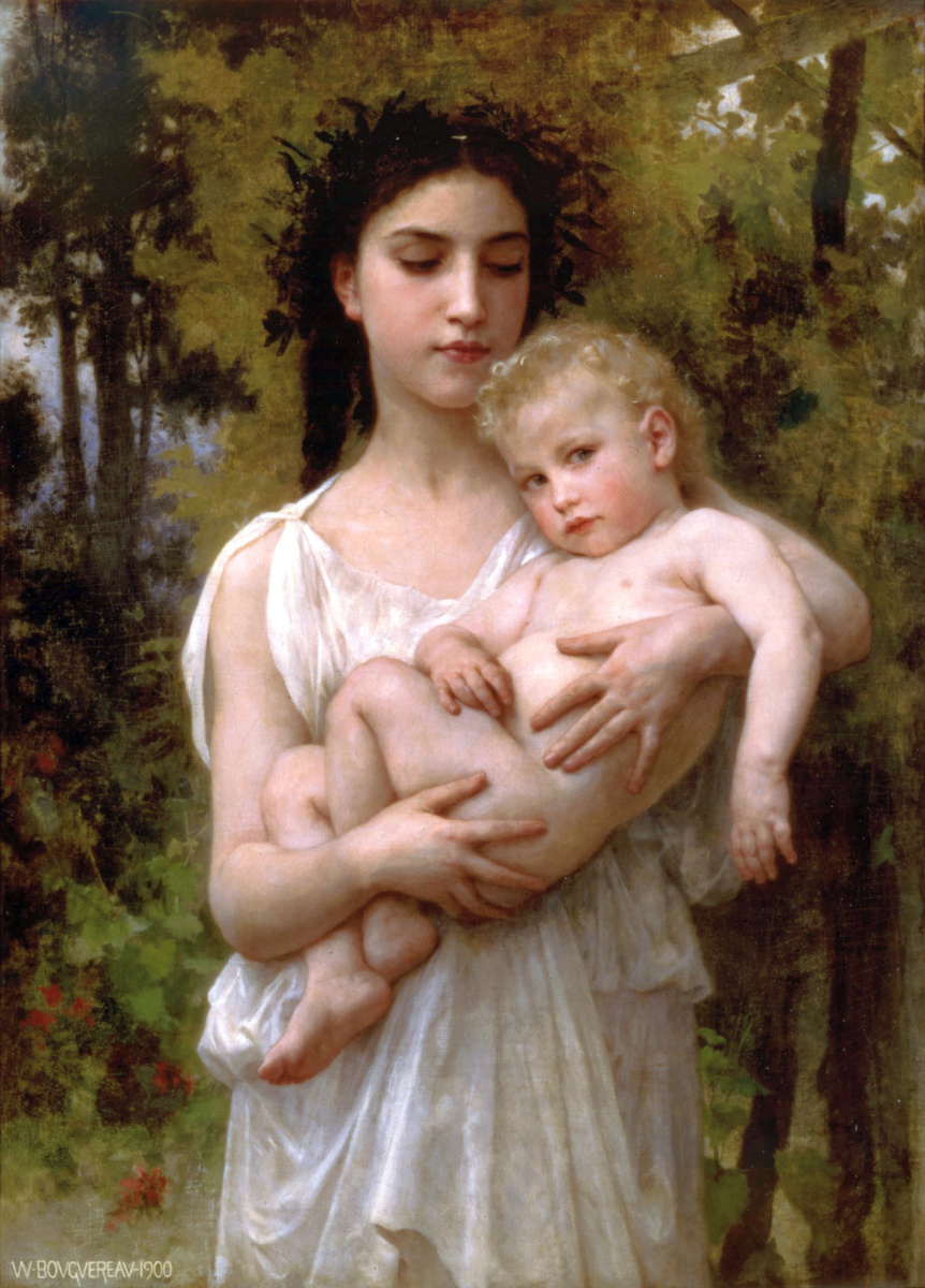 William-Adolphe Bouguereau. 小弟弟