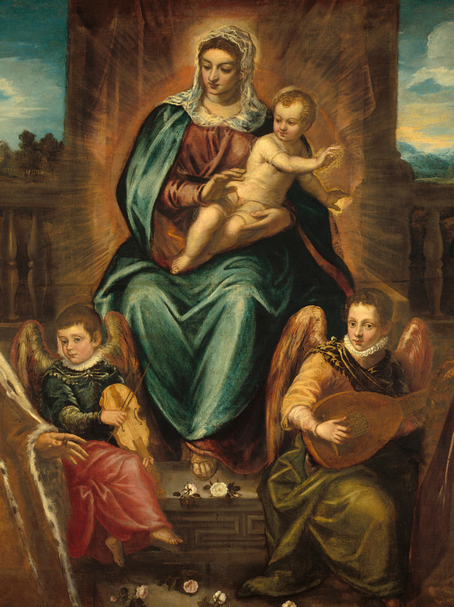 Дож Альвизо Мочениго с семьей перед Девой Марией с Младенцем