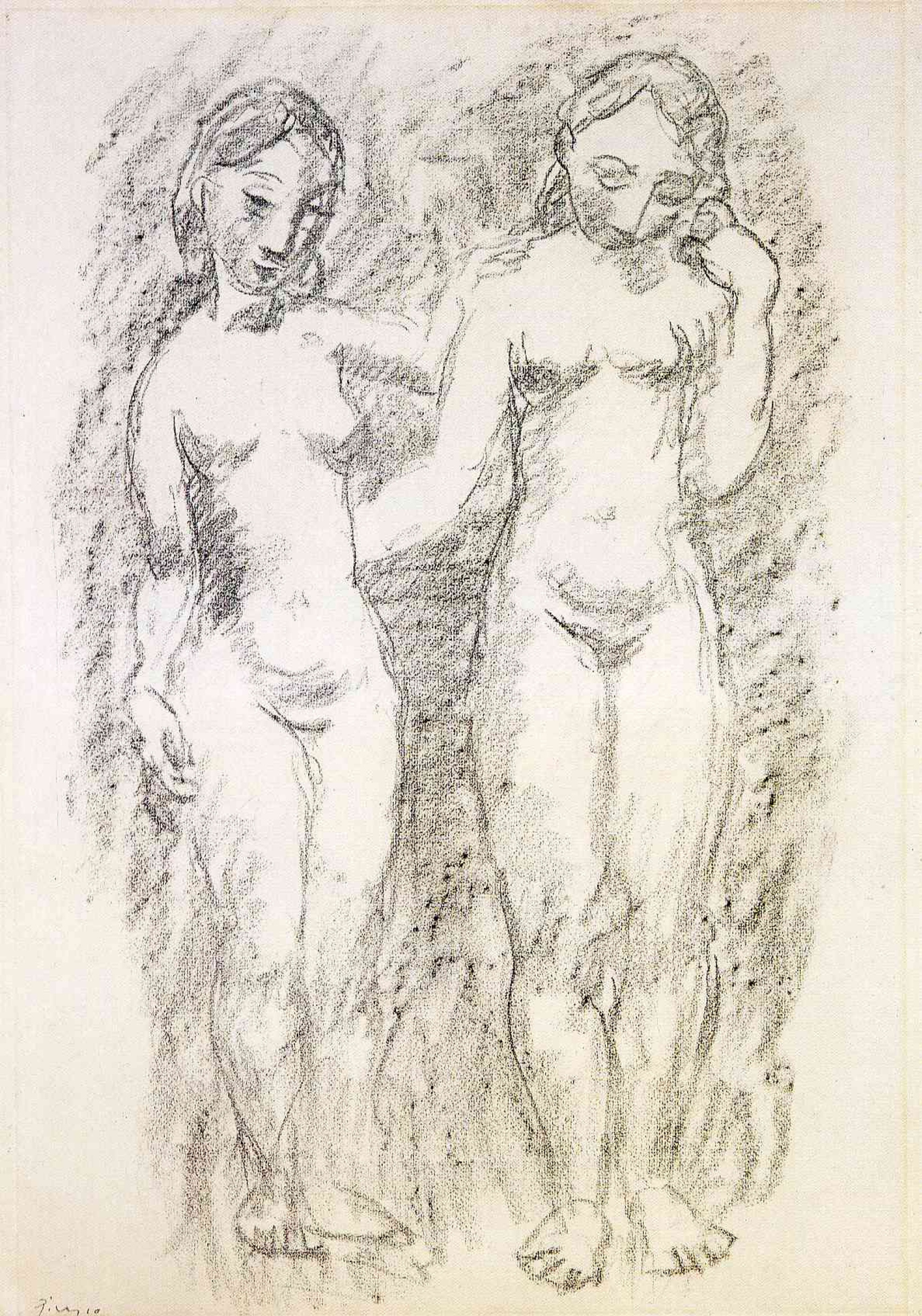 Two naked girls by Pablo Picasso: History, Analysis & Facts | Arthive