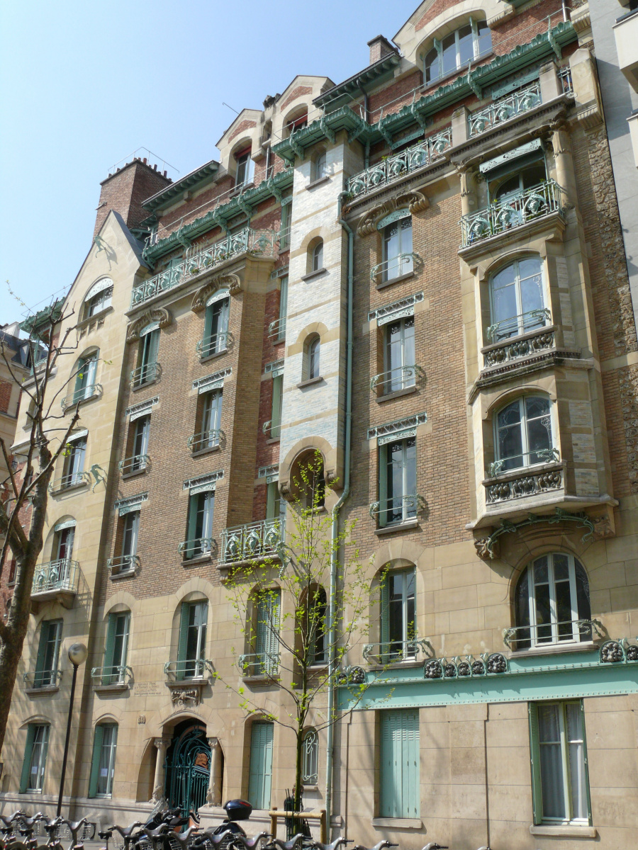 Hector Guimard. Castel Beranger, Paris