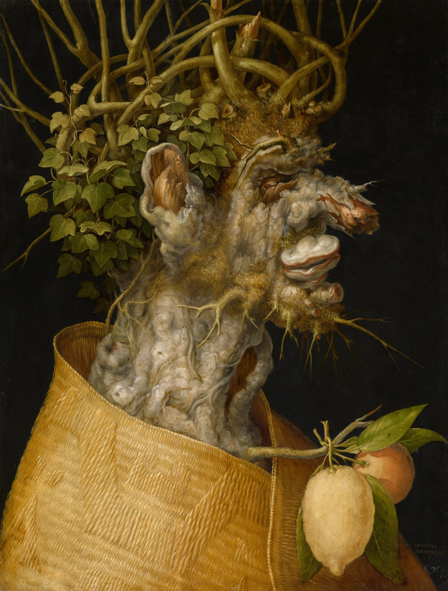 Giuseppe Arcimboldo. 4 seasons. Winter. The first series