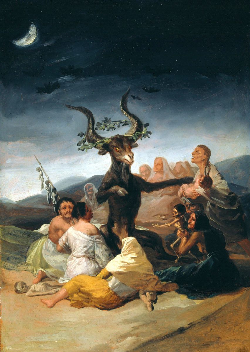 Francisco Goya. Witches' Sabbath