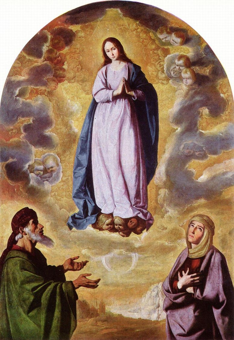 Francisco de Zurbaran. Immaculate conception