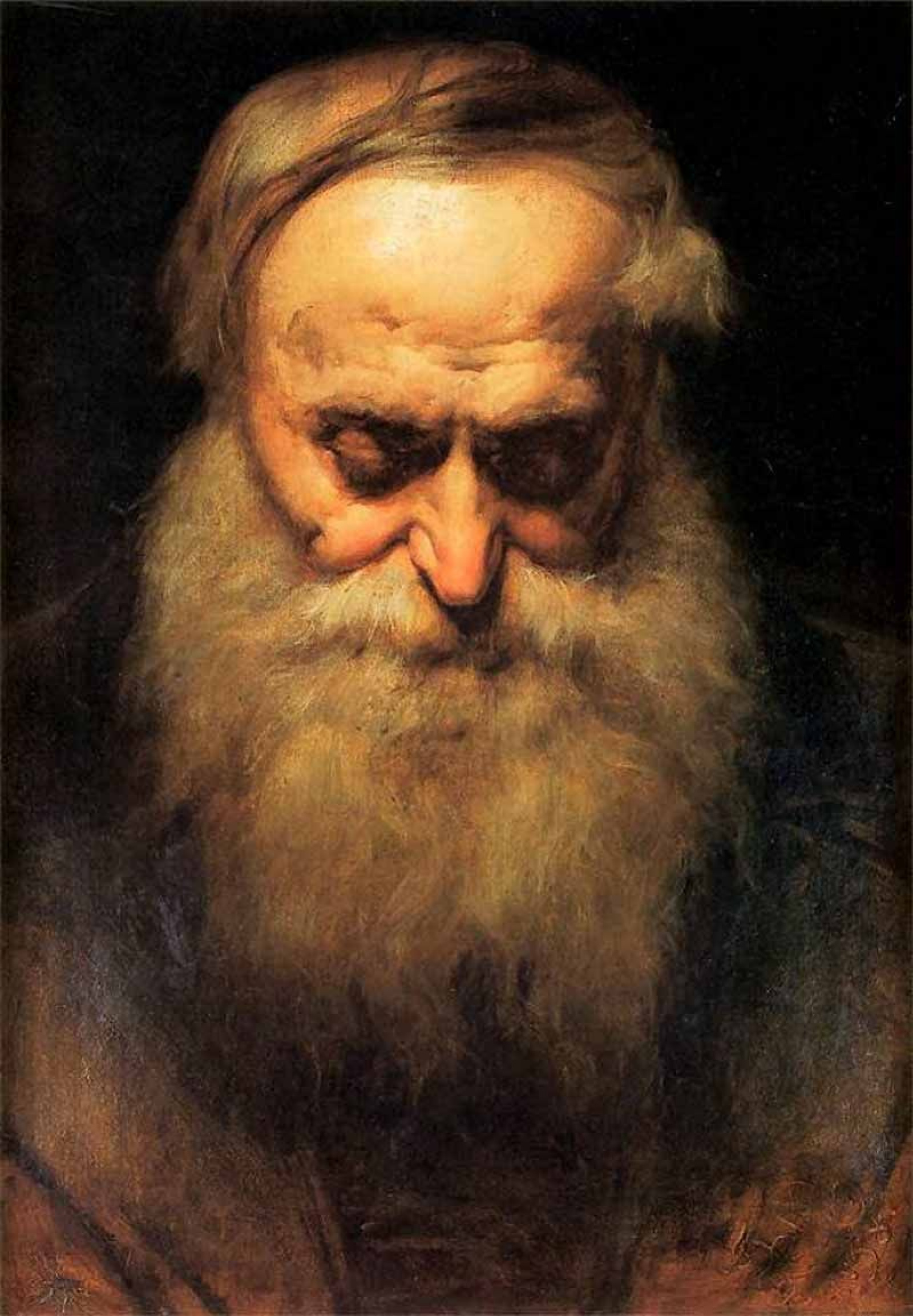 The Elder (The Head of an Old Man), 1858, 44×62 cm by Jan Matejko: History,  Analysis & Facts | Arthive