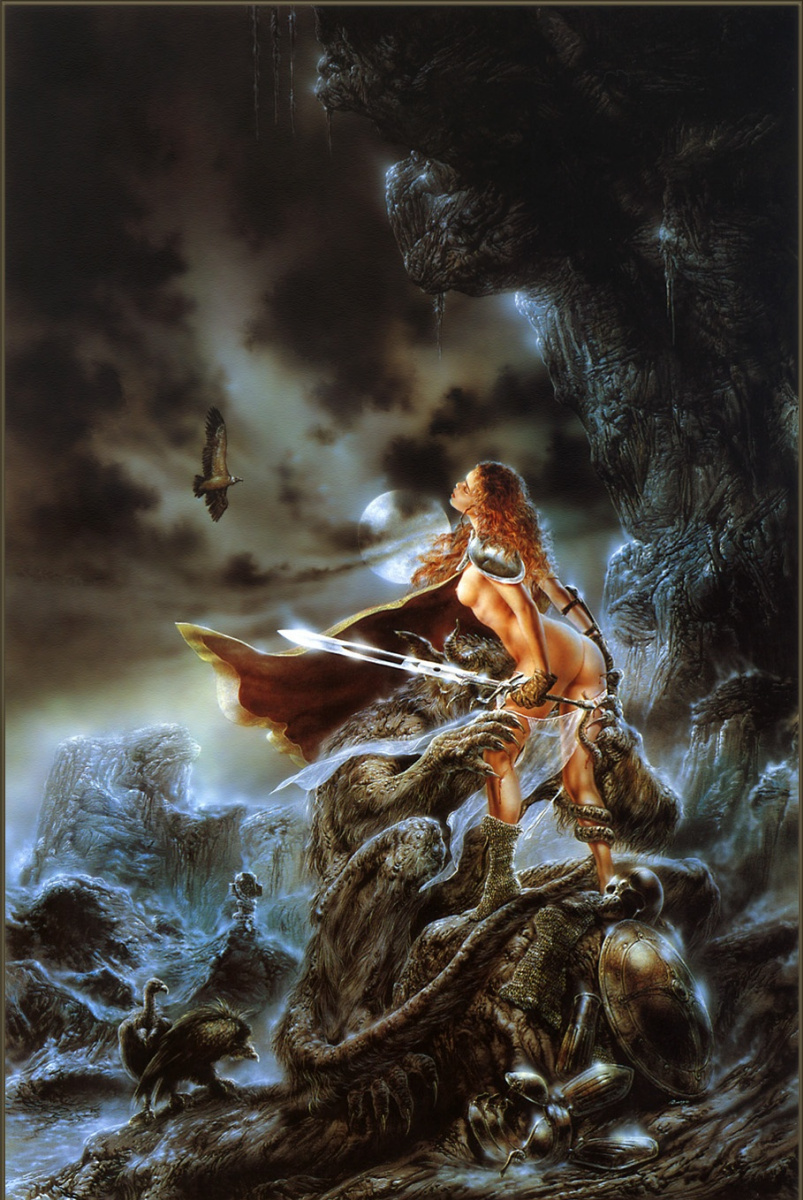 Luis Royo. Honey from the shadows