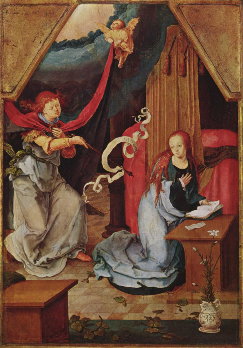 Lucas van Leiden (Luke of Leiden). The Annunciation Of Mary