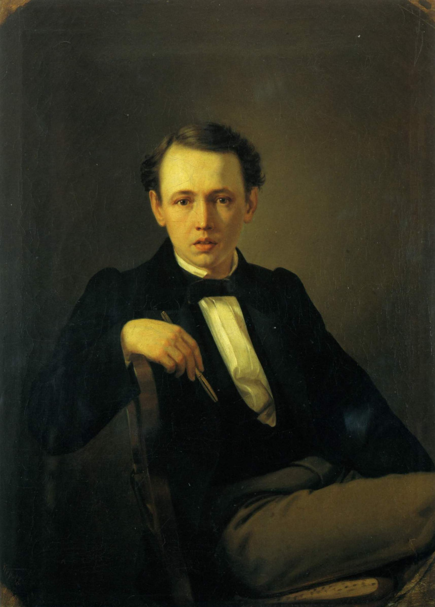 Vasily Grigorievich Perov. Self-portrait