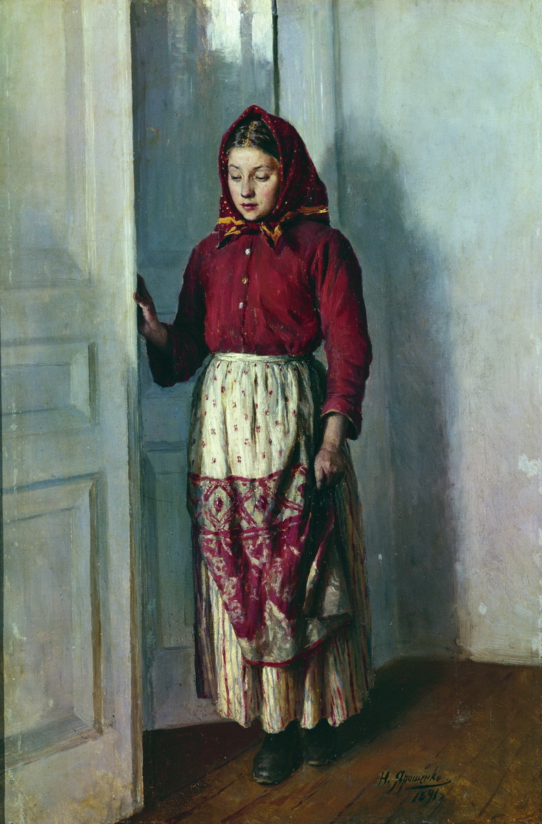 Nikolay Aleksandrovich Yaroshenko. The girl-woman. 1891