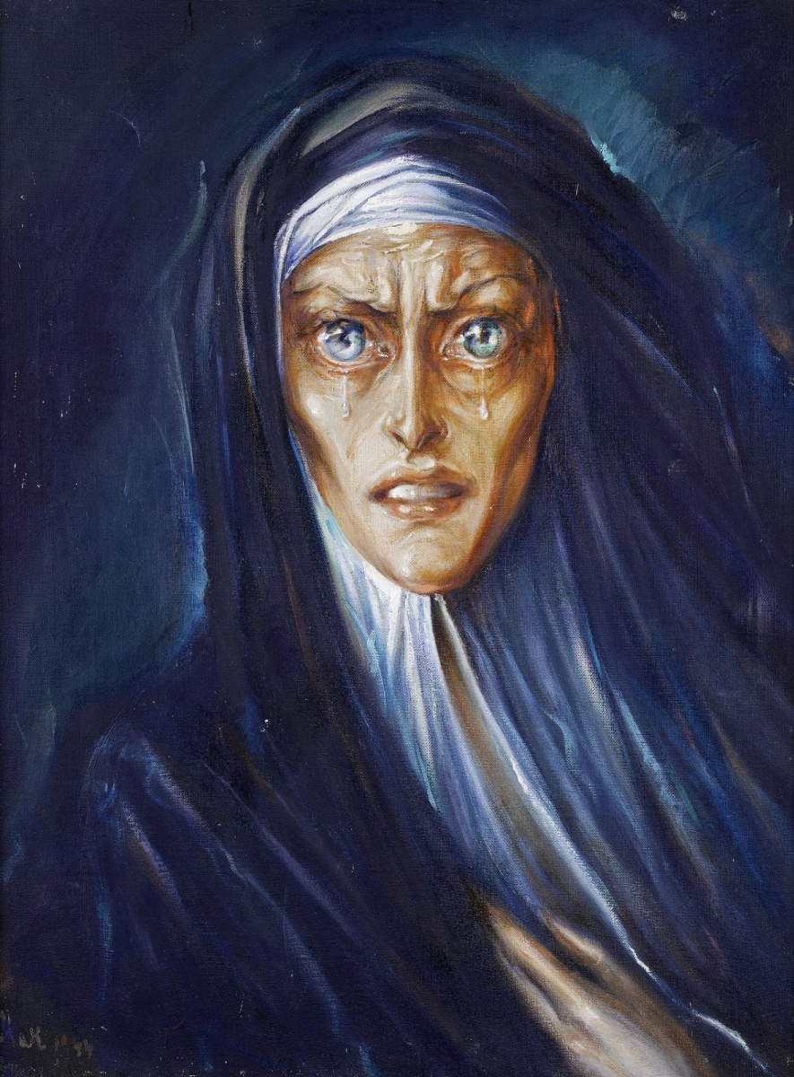 Pavel Petrovich Ivanov. Sorrowful Mother Of God. 1944