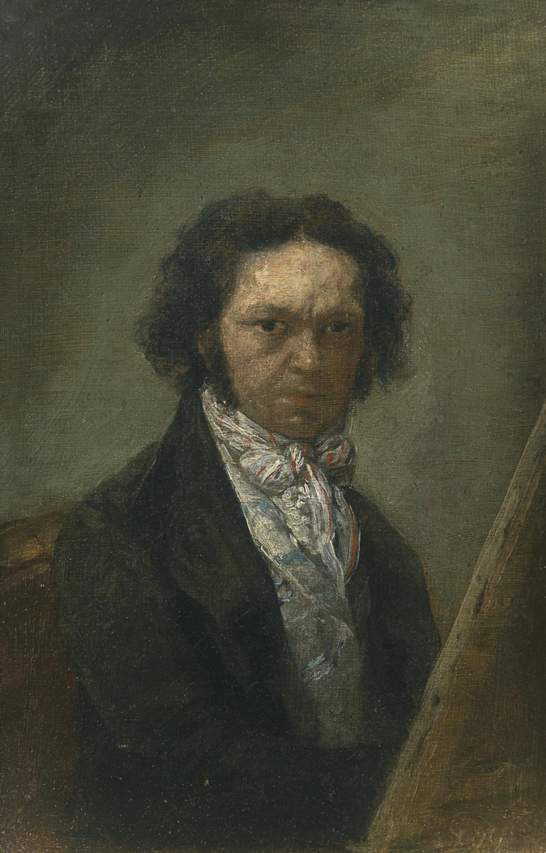 Francisco Goya. Self-portrait