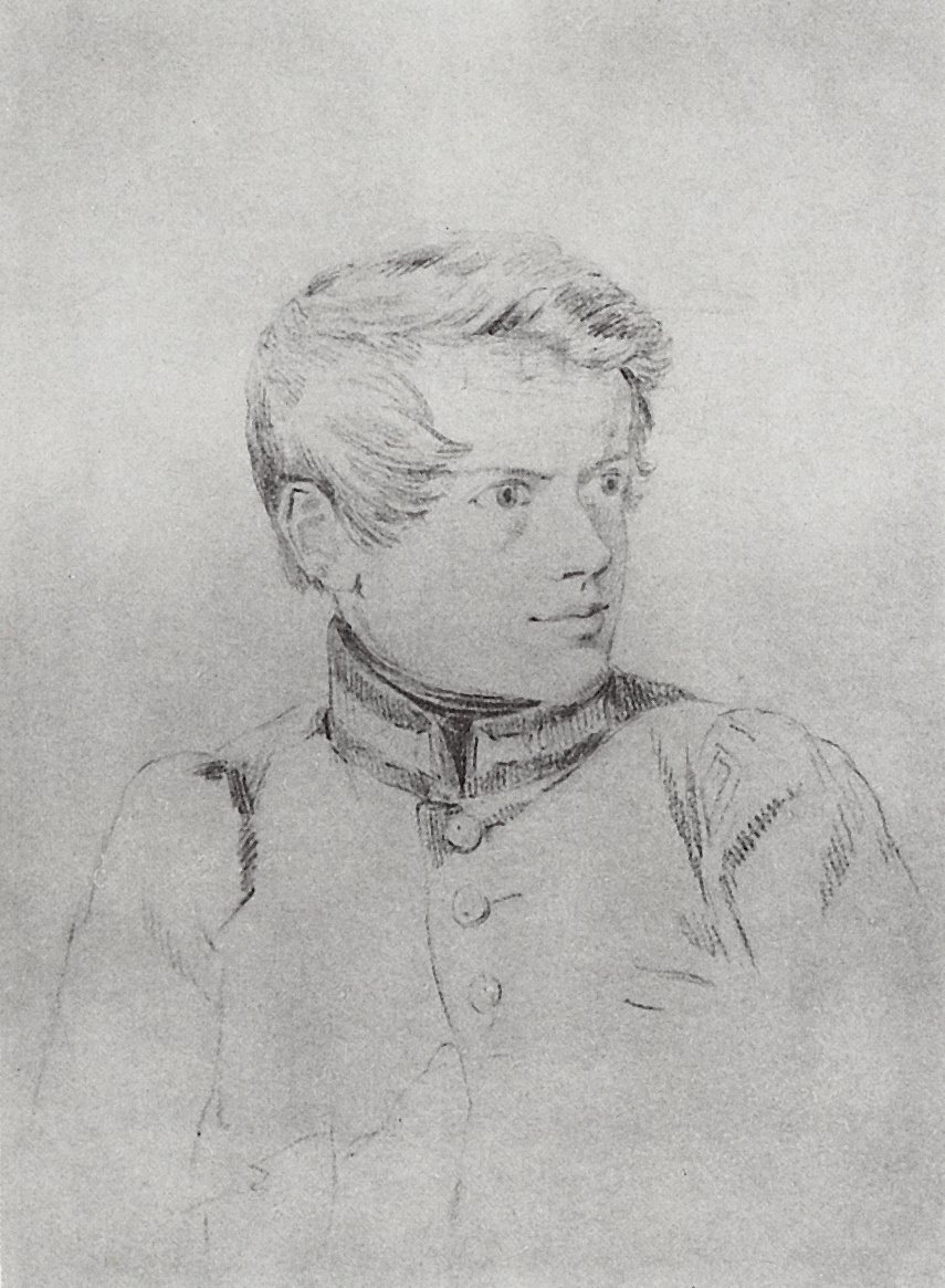 Karl Bryullov. Self-portrait