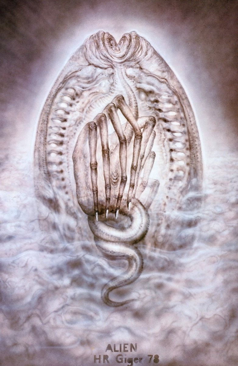 Hans Rudolph Giger. Alien - an egg