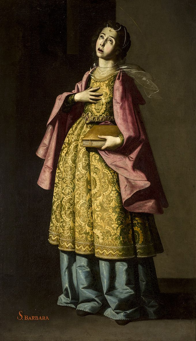 Francisco de Zurbaran. Santa barbara