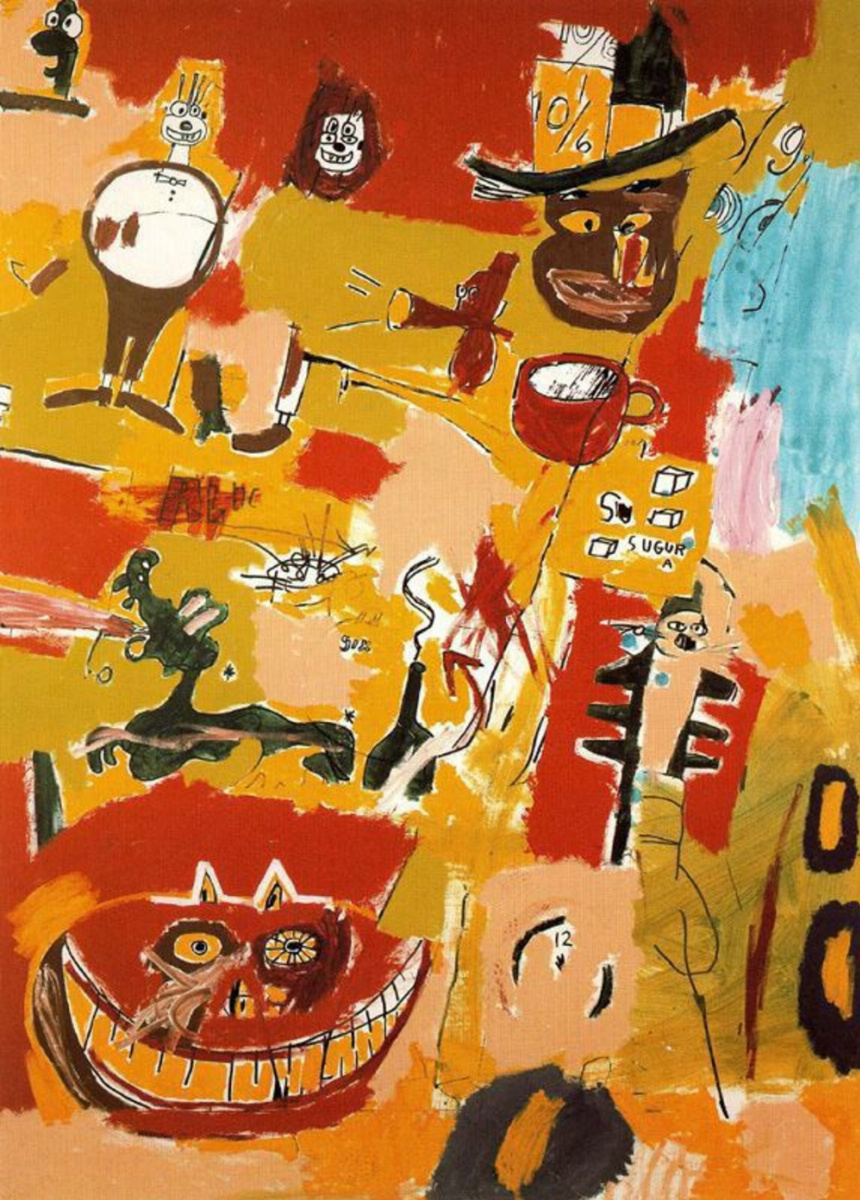 Jean-Michel Basquiat. The Wine Of Babylon