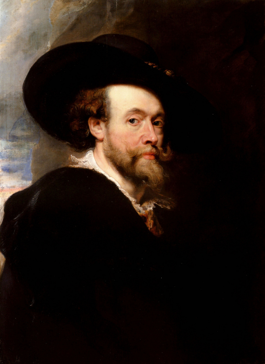 Peter Paul Rubens. Self-portrait