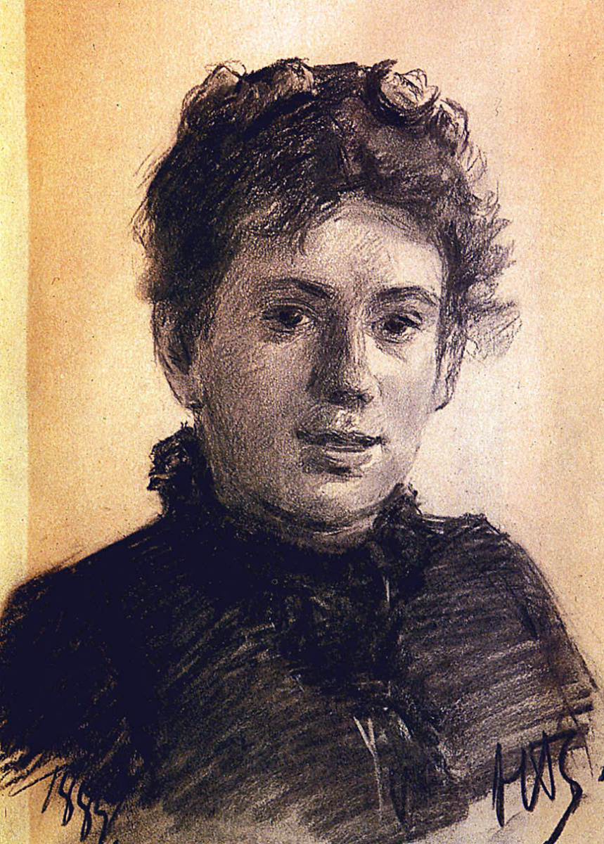 Nikolai Nikolaevich Ge. Portrait Of Tatyana Lvovna Tolstaya