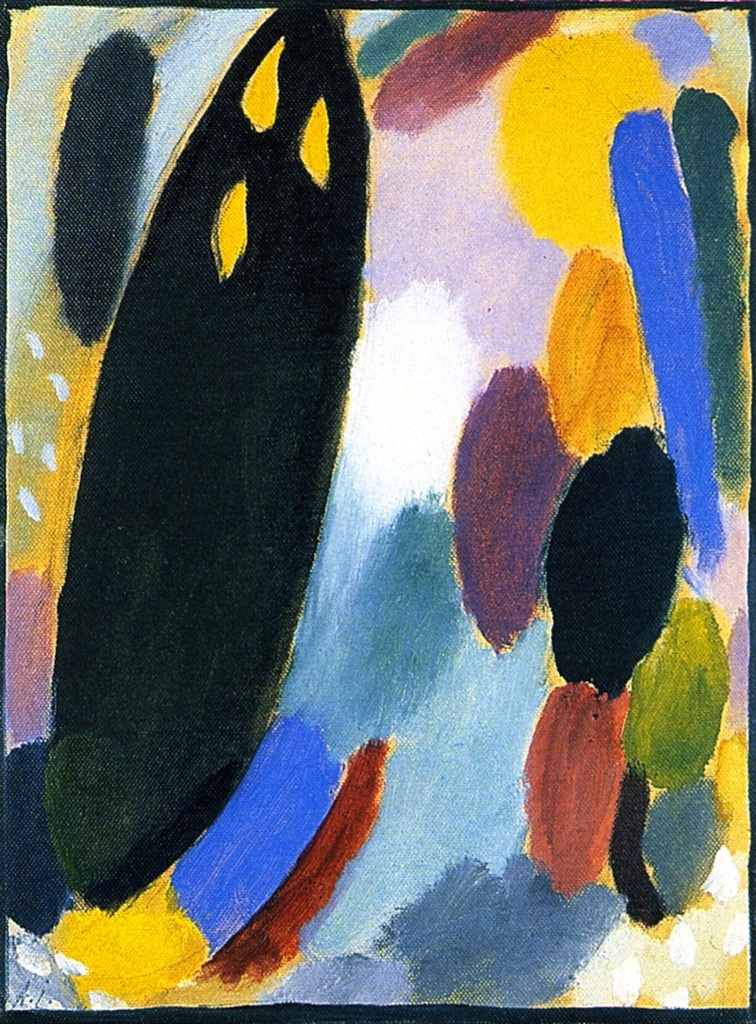 Alexej von Jawlensky. Variation: ebony