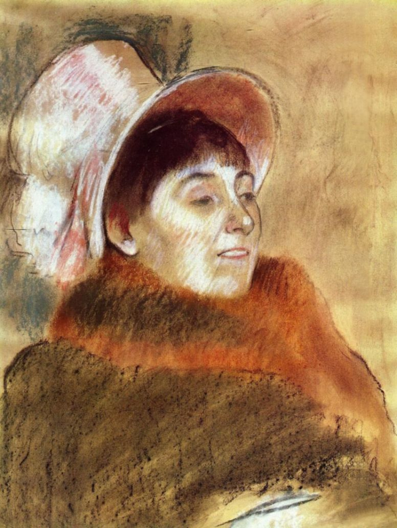 Edgar Degas. Madame Dietz-Monin