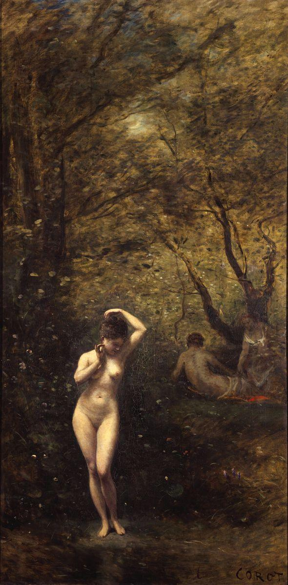 Camille Corot. Le bain de Diane