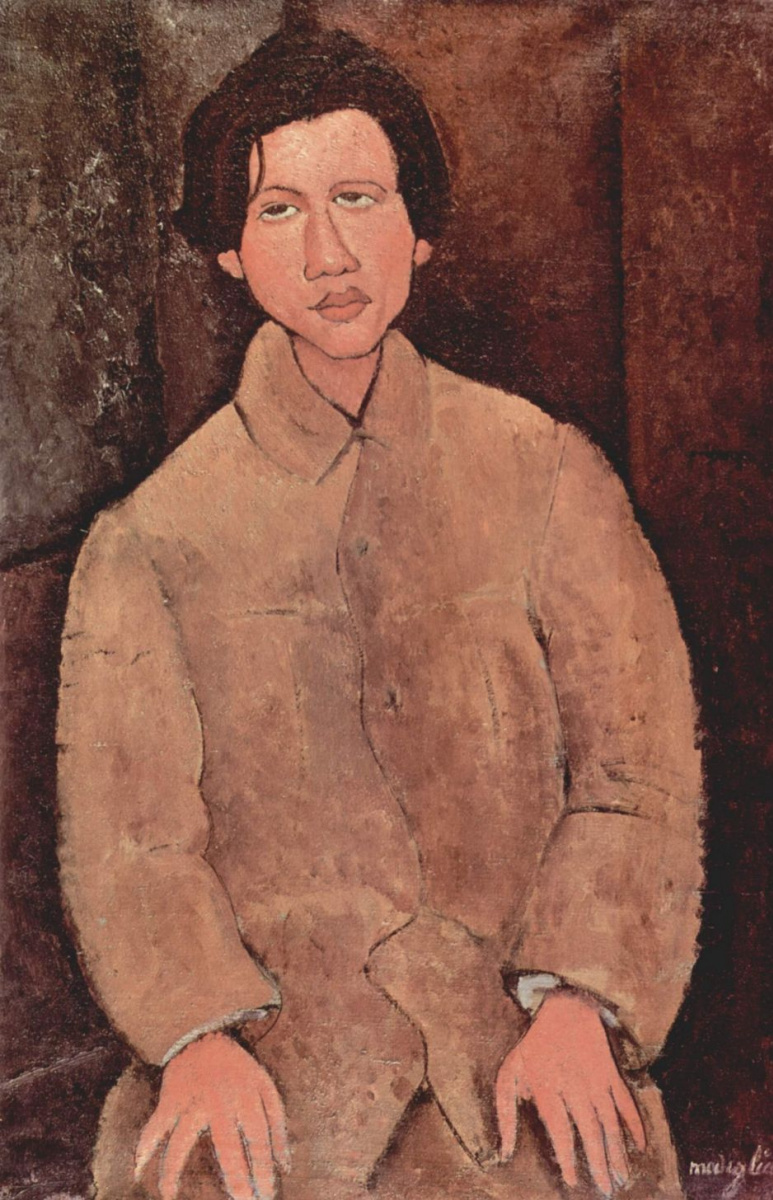 Amedeo Modigliani. Portrait Of Chaim Soutine