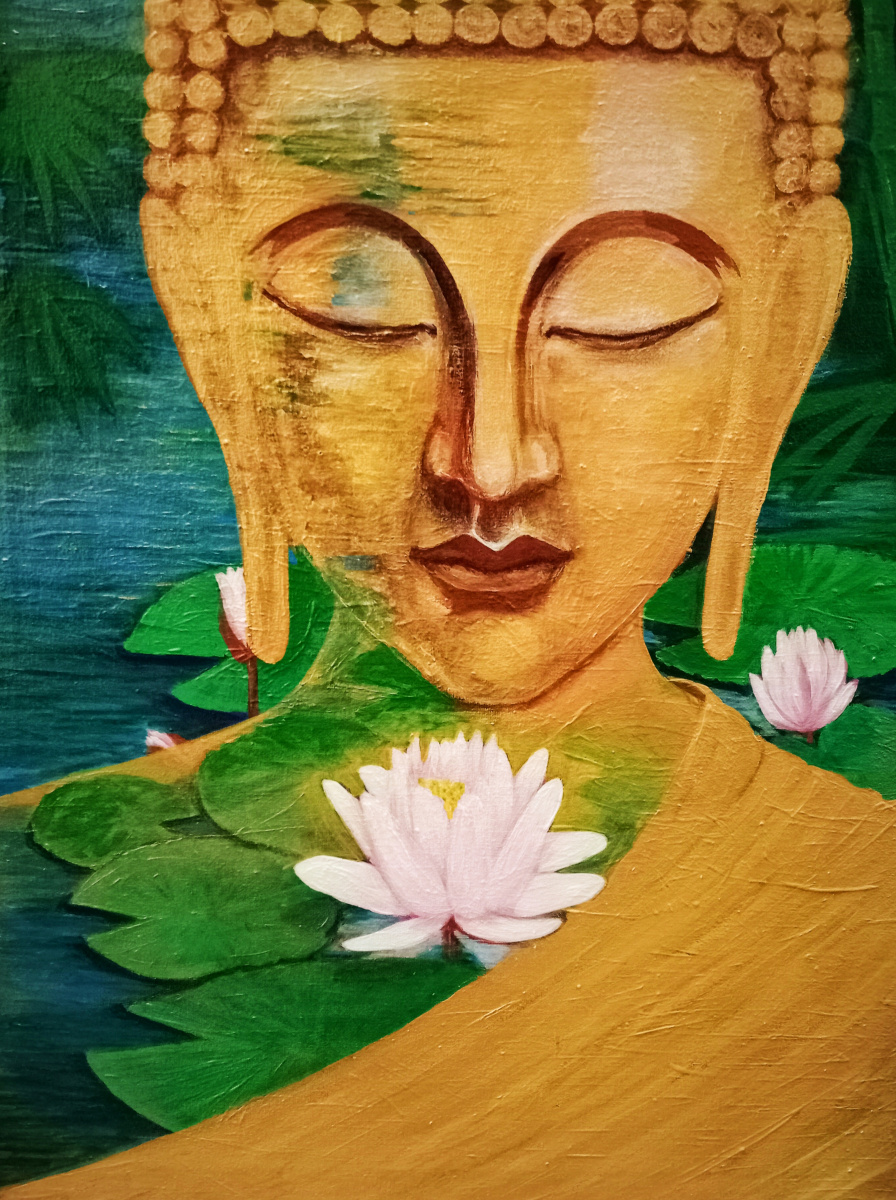 Patimat Tagirovna Magomedova. Buddha. Lotus of happiness.