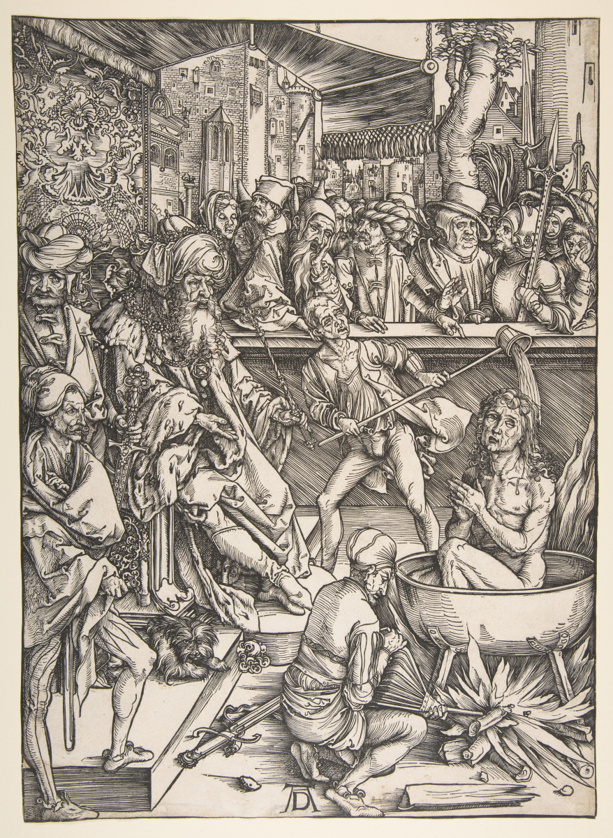 Albrecht Dürer. The Martyrdom Of St. John. From the series the Apocalypse.