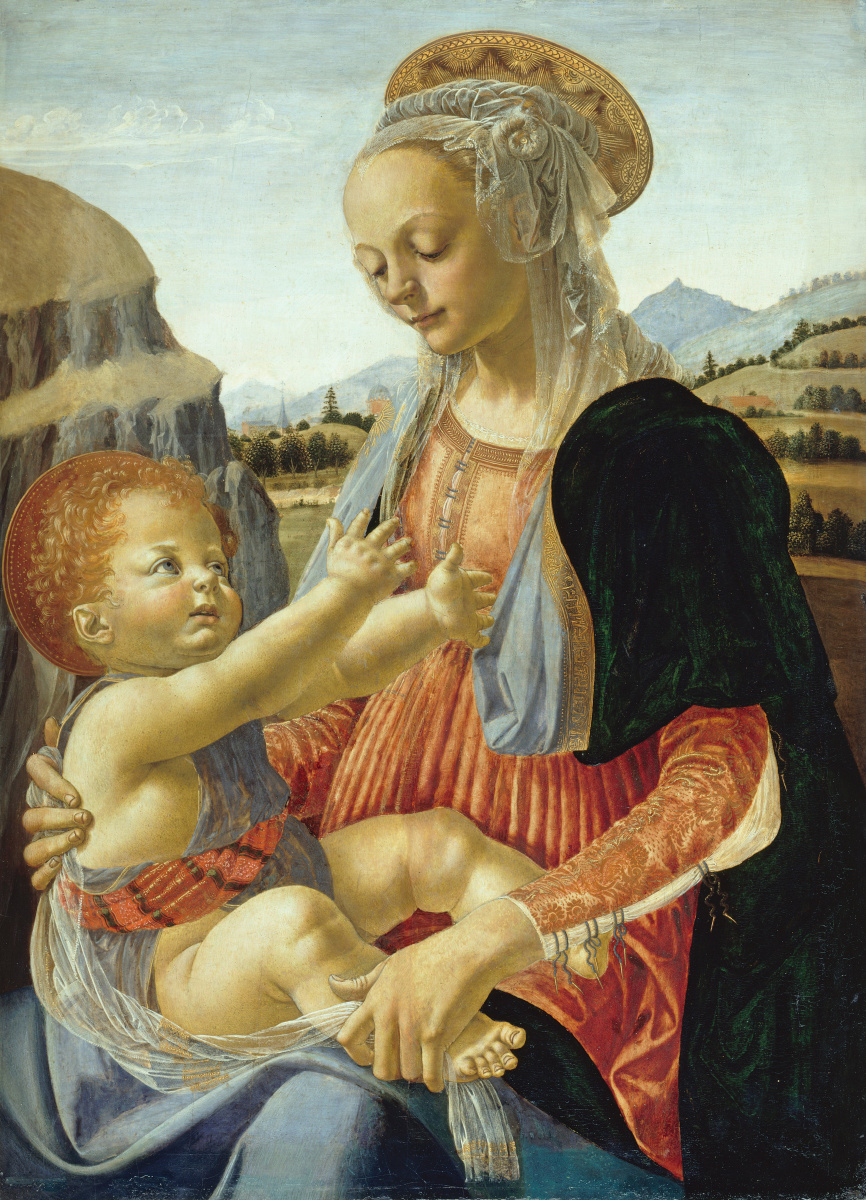 Andrea del Verrocchio. Madonna and Child