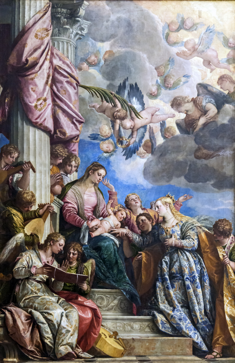 Paolo Veronese. Mystical betrothal of St. Catherine