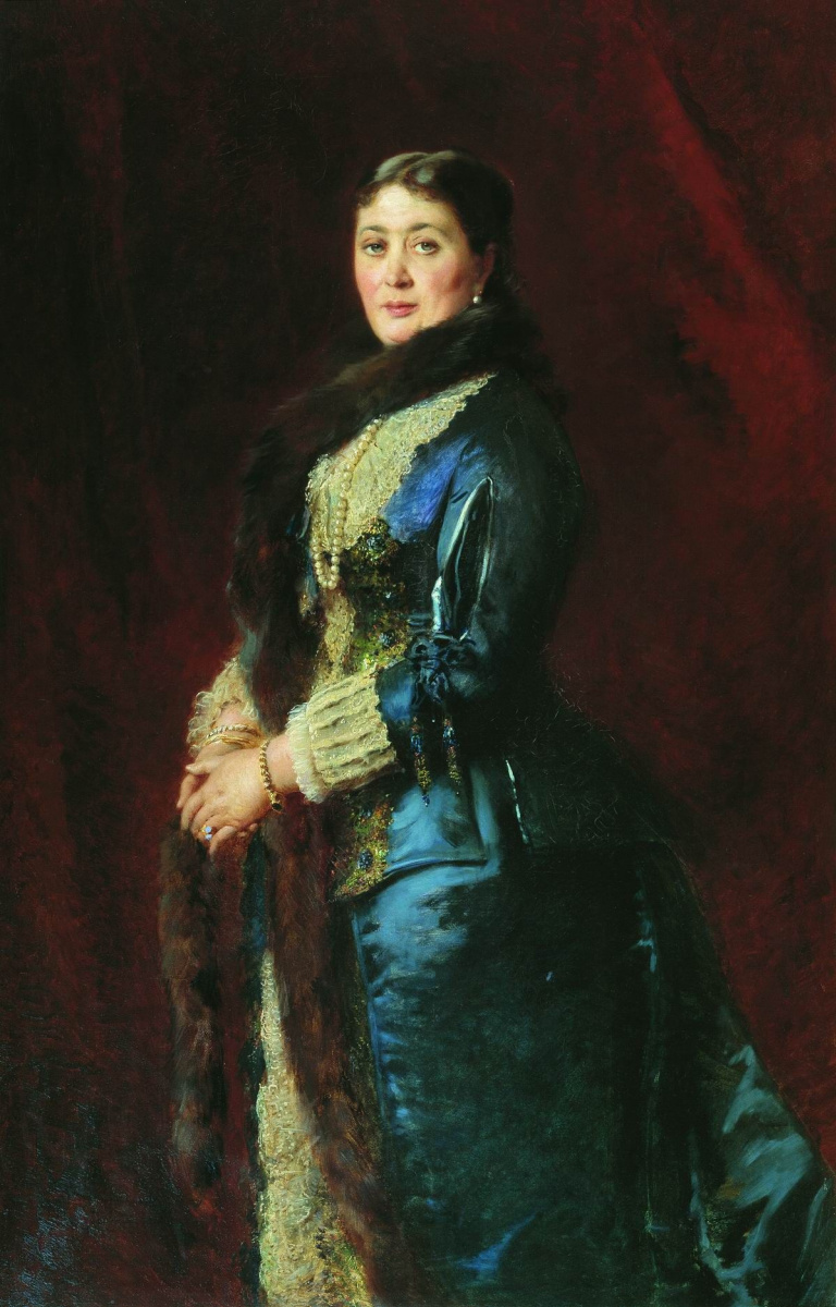 Konstantin Makovsky. Portrait of Countess Maria Yegorovna Orlova-Davydova