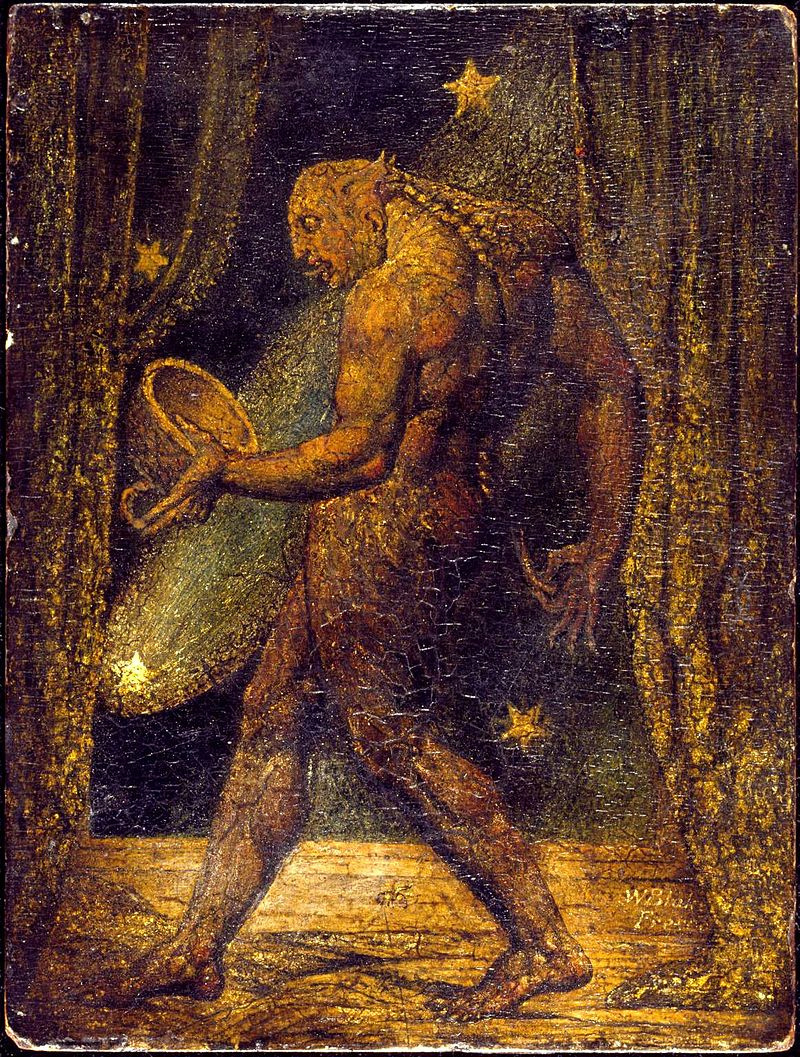 William Blake. The Ghost Of A Flea