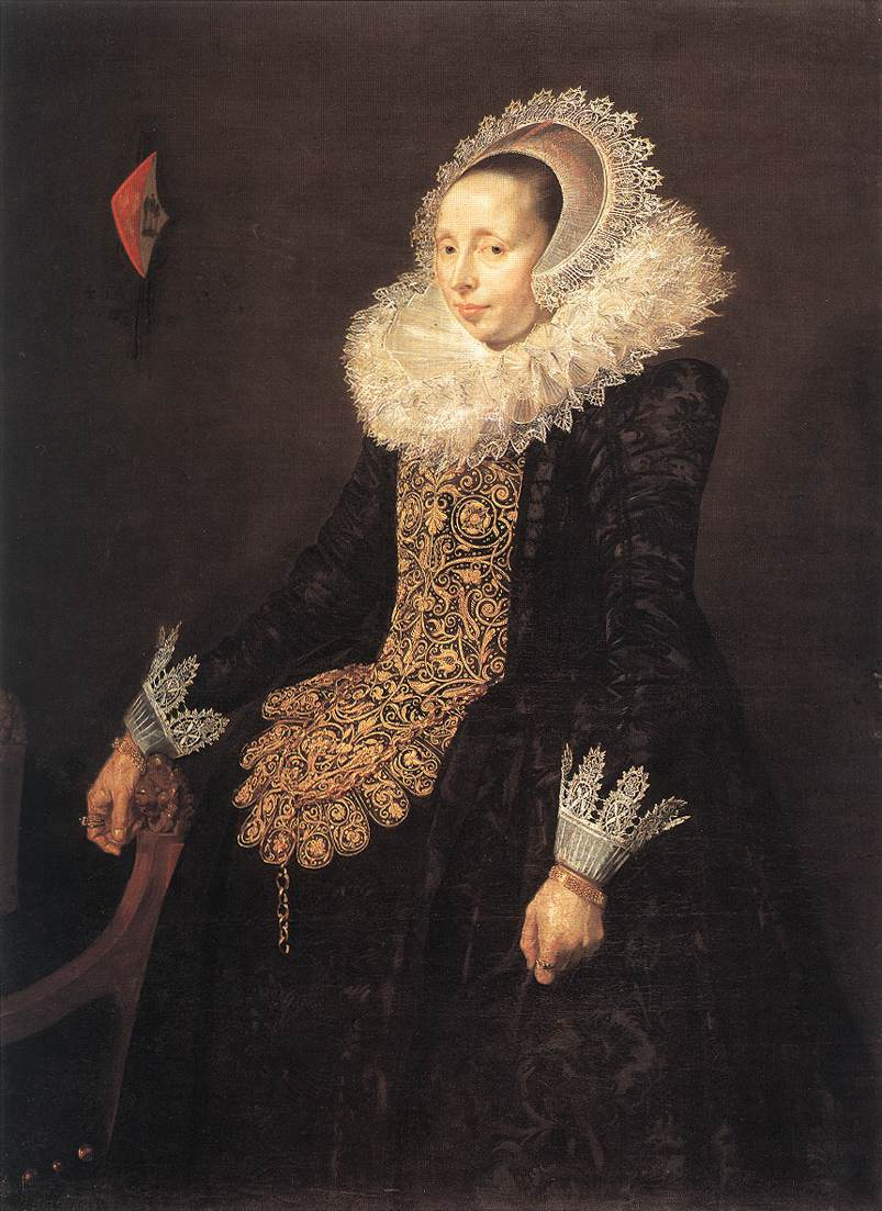 Frans Hals. Portrait of Katharina van der Bose Them