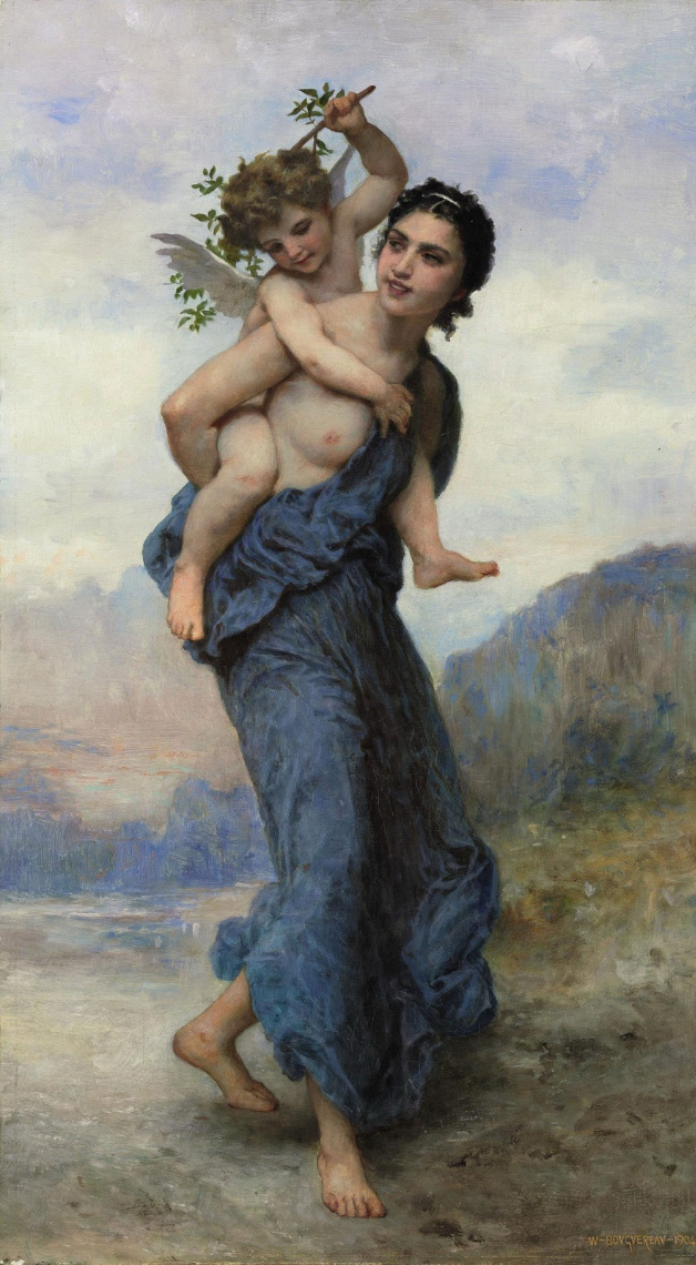 William-Adolphe Bouguereau. 春天