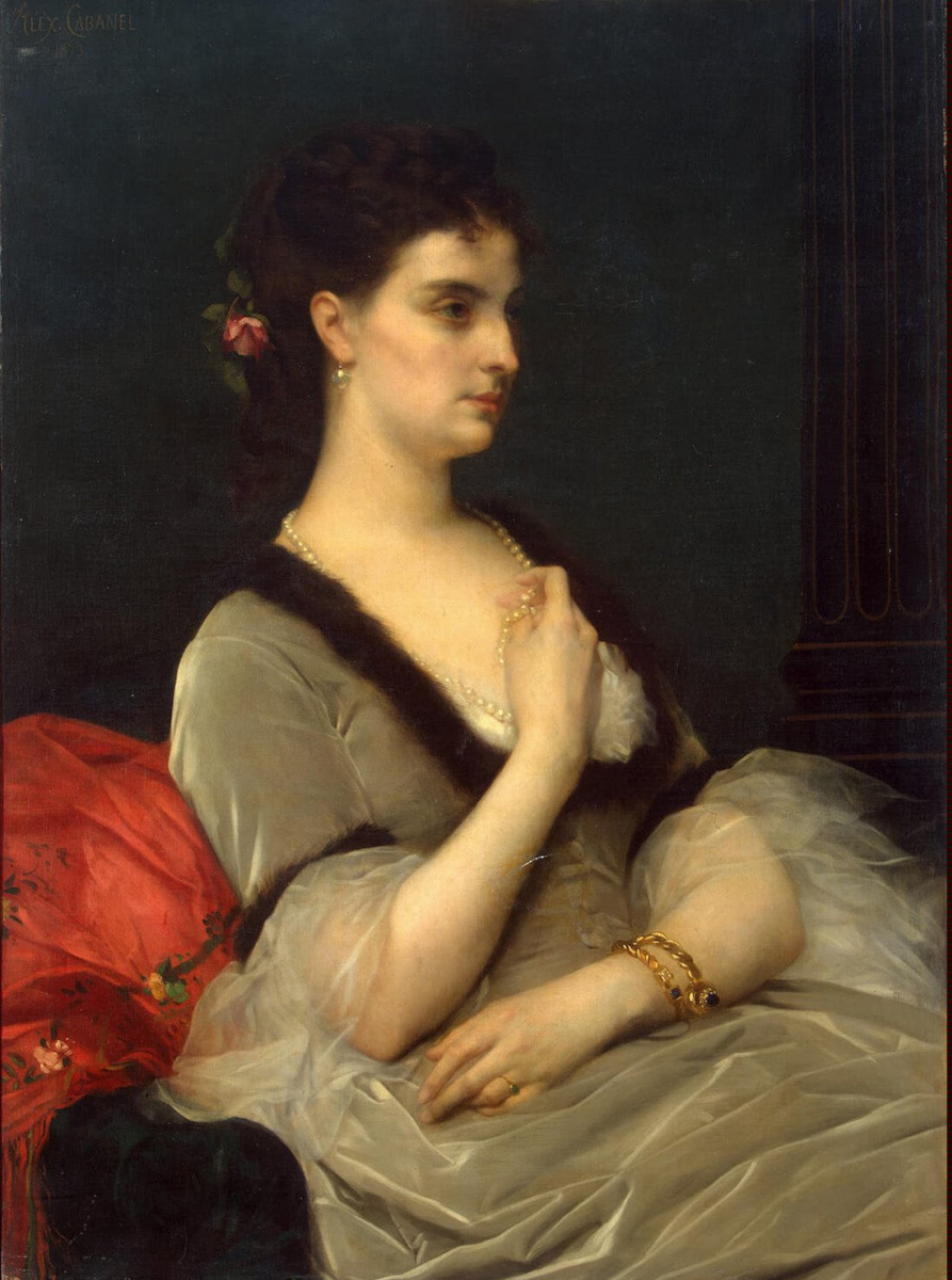 Alexandre Cabanel. Portrait of Countess Elizabeth Vorontsova-Dashkova