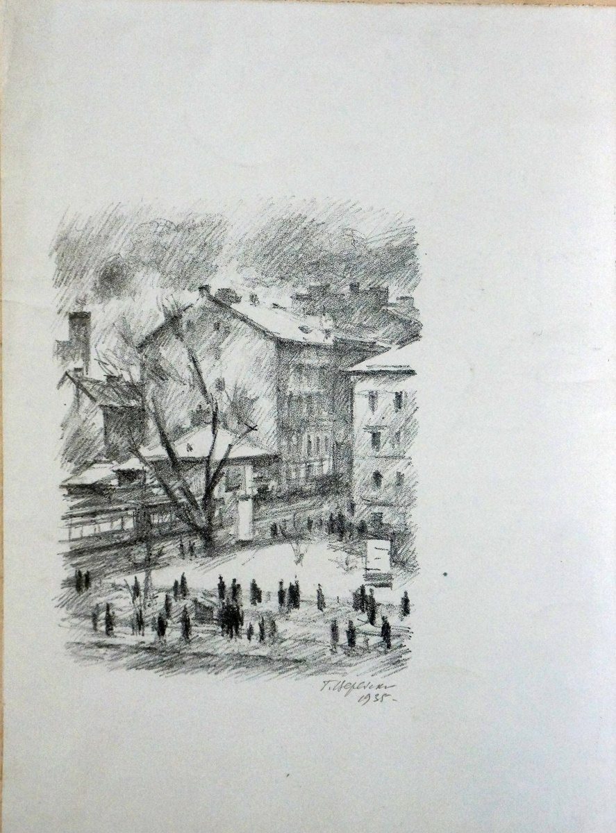 Georgiy Semenovich Vereisky. Isla Vasilyevsky. El ángulo de la victoria proletaria y la octava línea.