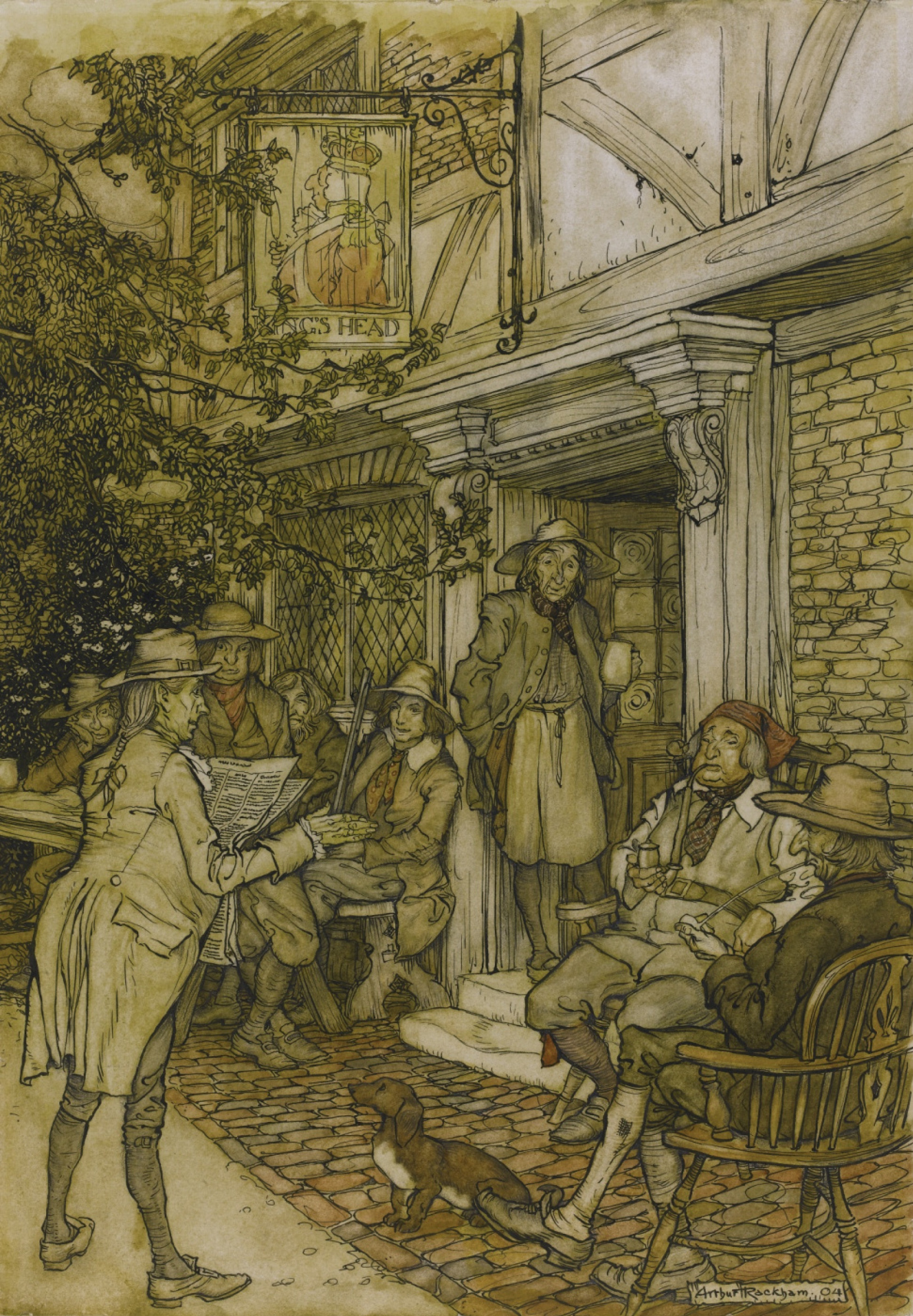 Rip Van Winkle Illustrated By Arthur Rackham