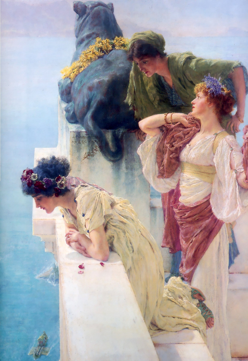 Lawrence Alma-Tadema. A Coign of Vantage