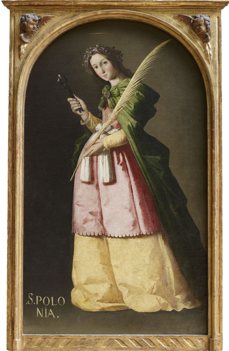 Francisco de Zurbaran. Santa Apolonia de Alejandría