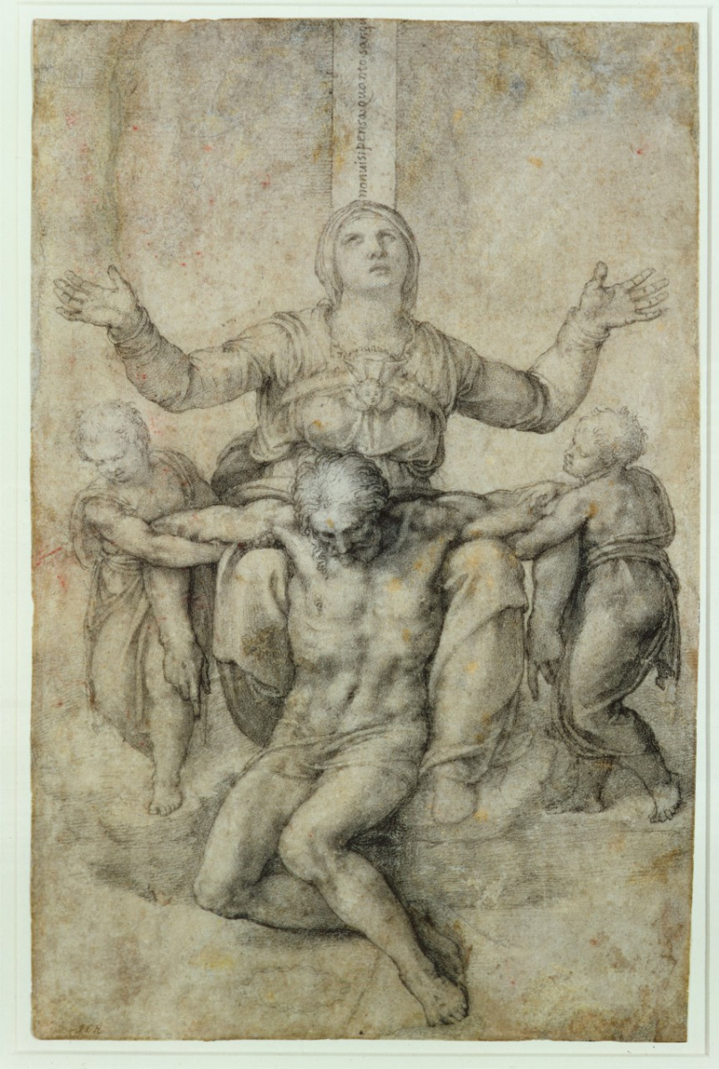 Michelangelo Buonarroti. Etude. Pieta "Pieta"