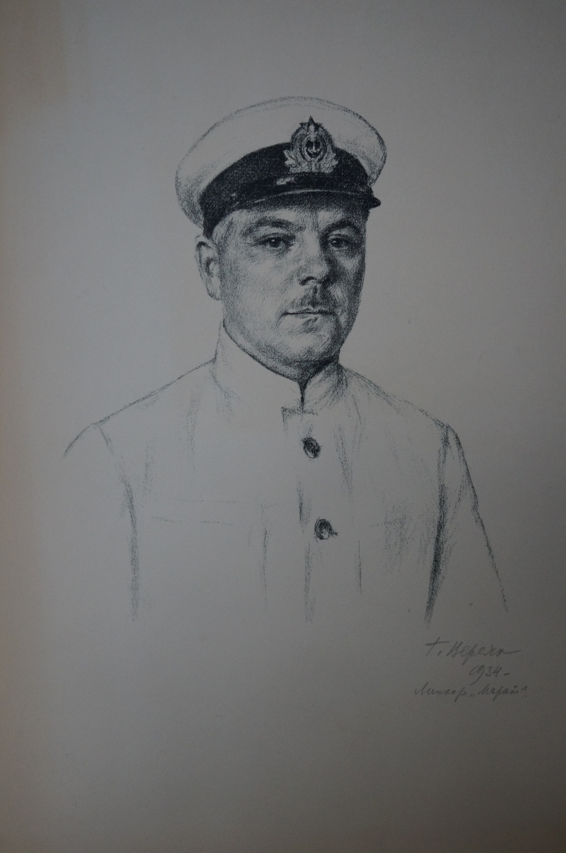 Georgiy Semenovich Vereisky. Portrait of K. Voroshilov