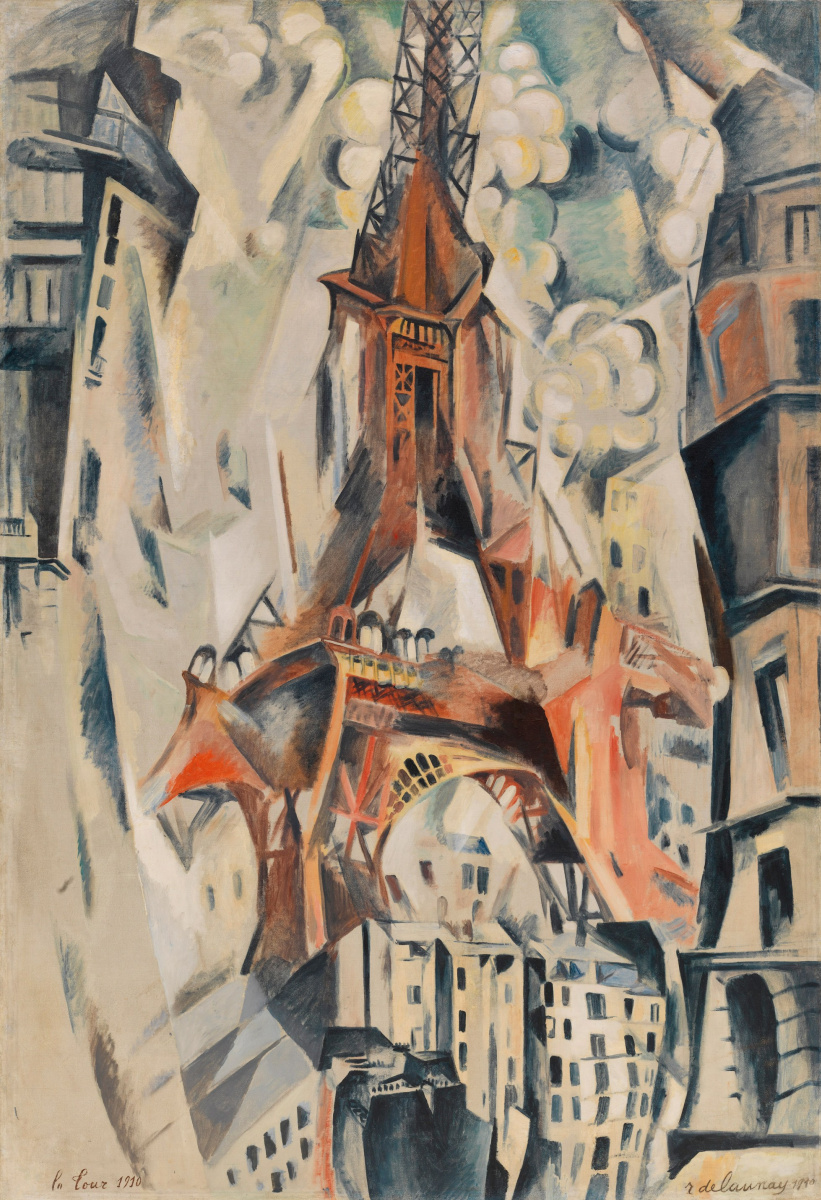Robert Delaunay. Eiffel tower