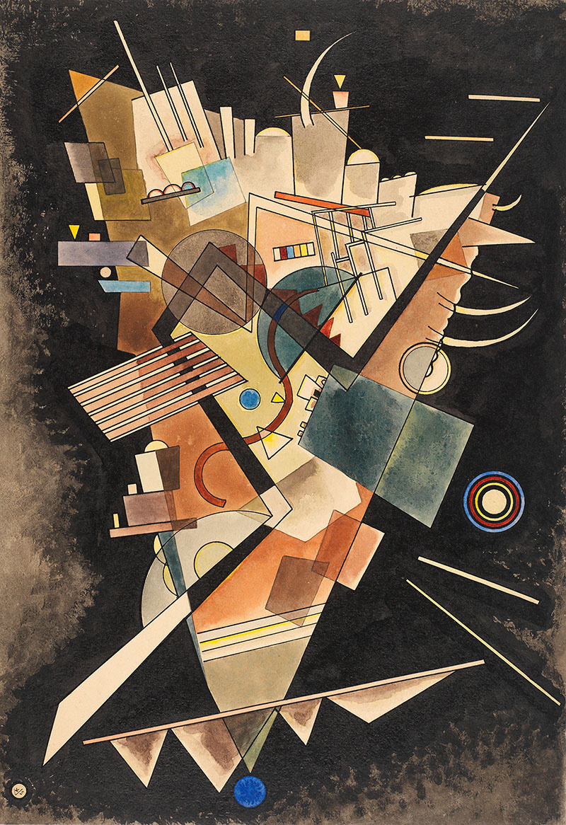 Wassily Kandinsky. Flottant lourd