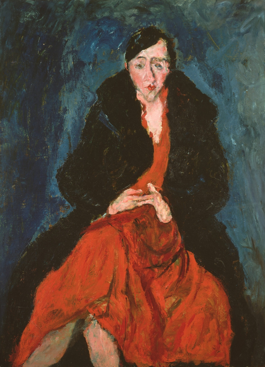 Chaim Soutine. Portrait Of Madeleine Kastin