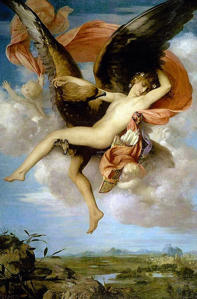 Gabriel Ferrier. The Abduction Of Ganymede