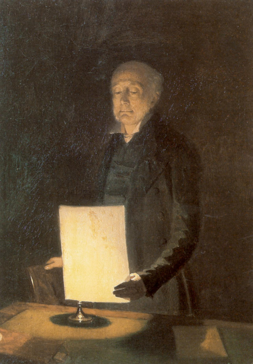 Pavel Andreevich Fedotov. Portrait of Egor Gavrilovich Flug