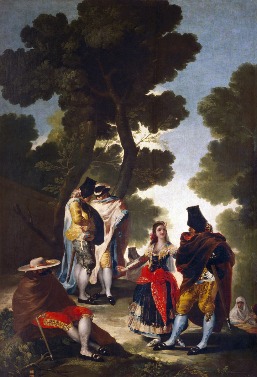 Francisco Goya. Masquerade in Andalusia