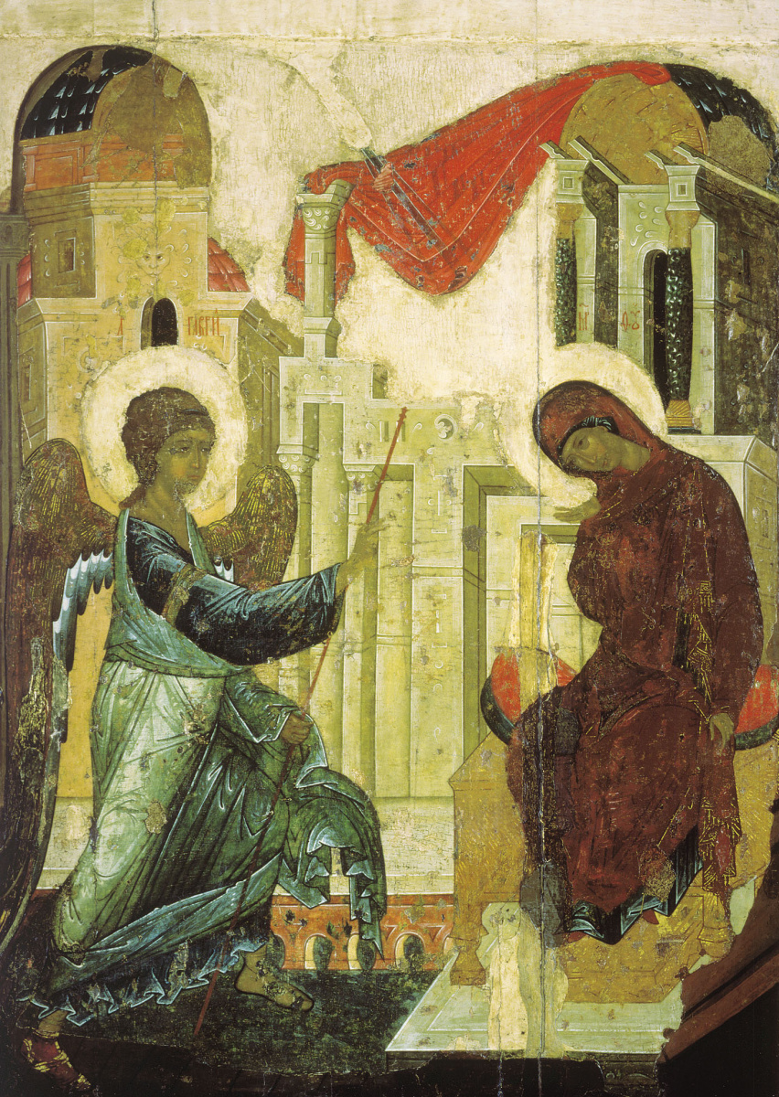Andrey Rublev. Annunciation