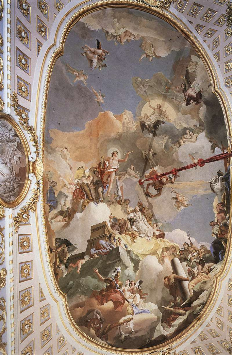 Giovanni Battista Tiepolo. The Apotheosis of the Spanish Monarchy