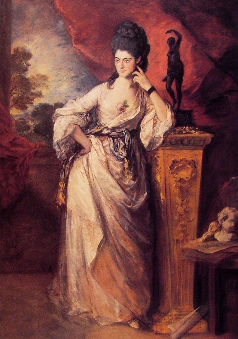 Thomas Gainsborough. Viscountess Ligonier