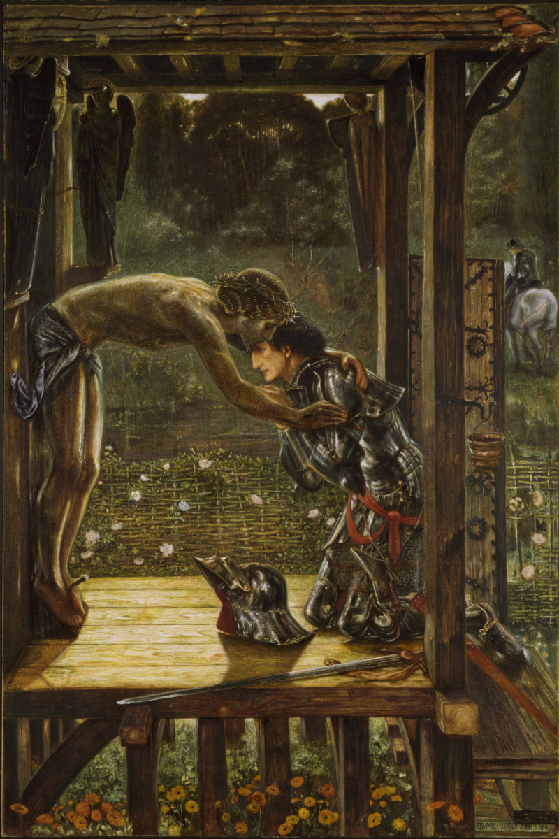 Edward Coley Burne-Jones. Gracious knight